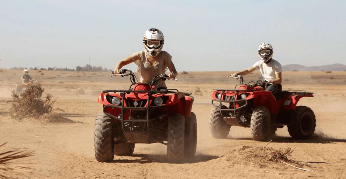 From Marrakech : Agafay Desert Quad & Camel Tour Combo - Experience Highlights