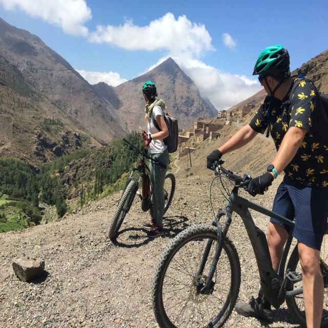 From Marrakech: Day Electric Bike Tour & Atlas Mountains - Experience Description