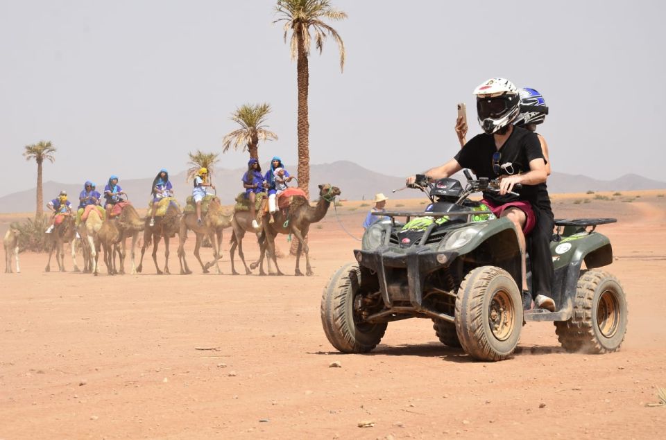 From Marrakech: Desert Sunset Quad Tour and Camel Ride - Experience Highlights