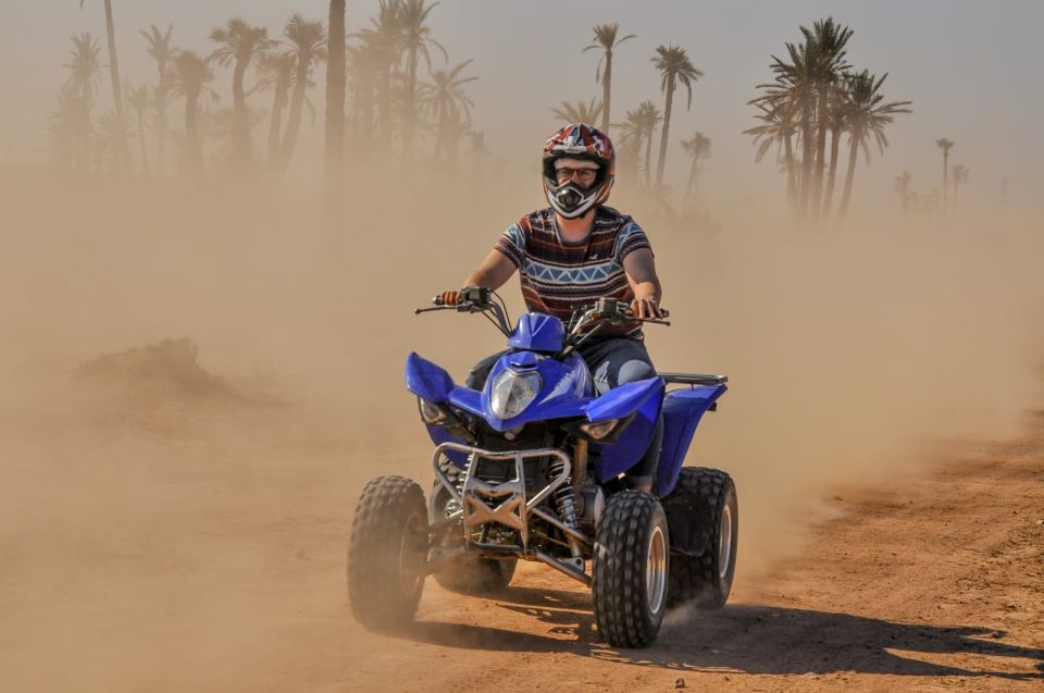 From Marrakech: Palm Grove Quad Bike Tour With Mint Tea - Experience Highlights