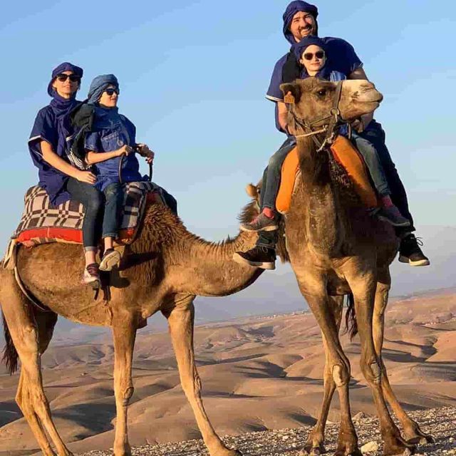 From Marrakech :Sunset Camel Ride in Agafay Desert - Experience Itinerary in Agafay Desert