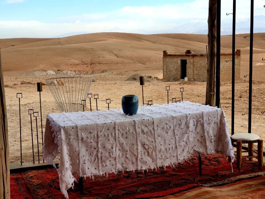 From Marrakech: Unique Lunch in Agafay Desert - Experience Highlights