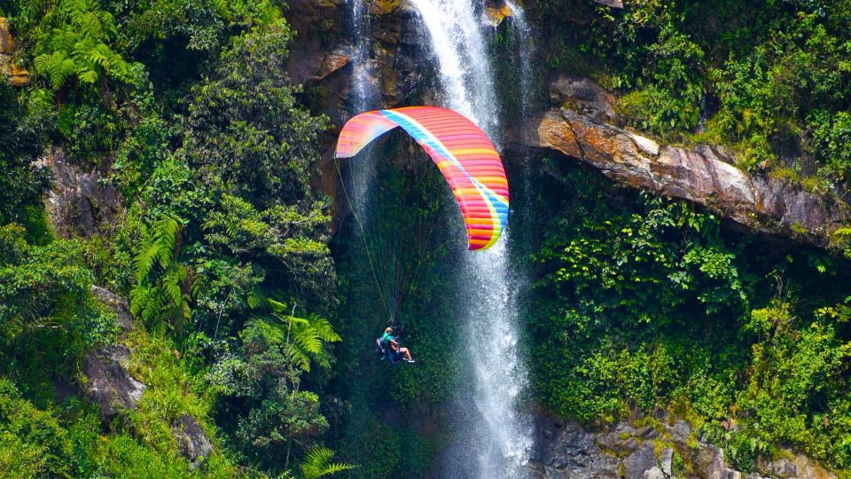 From Medellin: Private Paragliding Tour Over Waterfalls - Booking Details