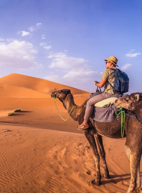 From Merzouga: Sunset Camel Ride & Sandboarding - Meeting Point