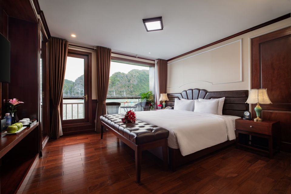 From Ninh Binh Dora Cruise Ha Long Bay: Private Balcony Room - Activities