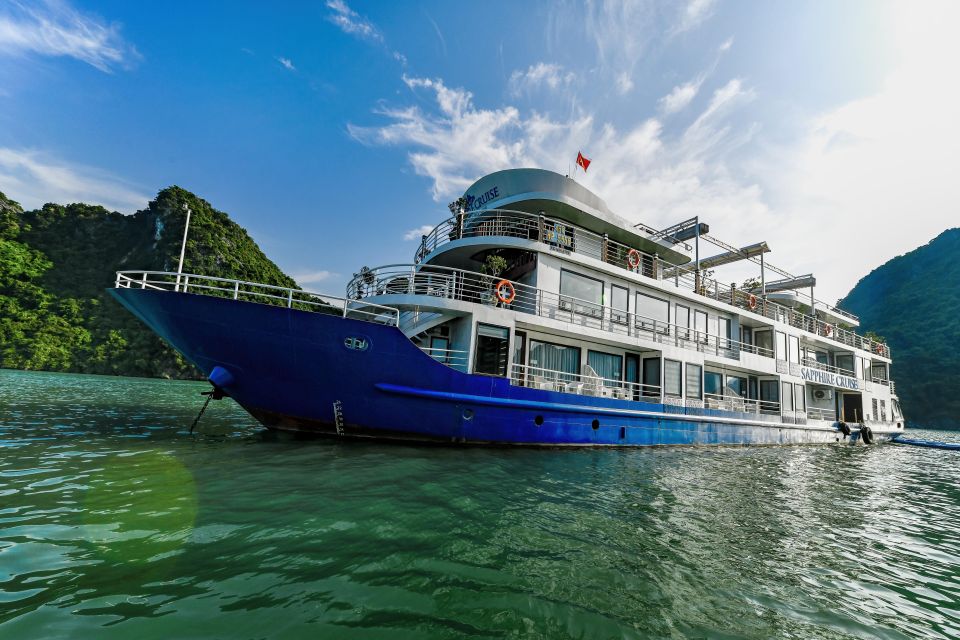 From Ninh Binh: SAPPHIRE 5Star Cruise Lan Ha Bay 2-Days Trip - Experience Highlights