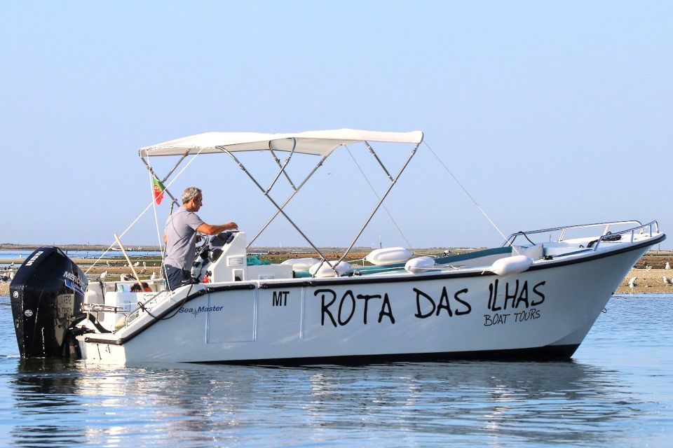 From Olhão: 3 Islands Boat Trip Ria Formosa - Activity Details