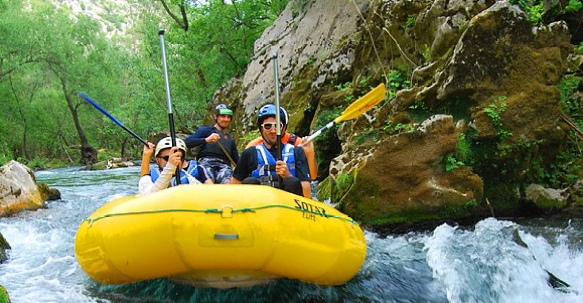 From Omiš: Half-Day Cetina River Rafting Tour - Meeting Point and Time Details