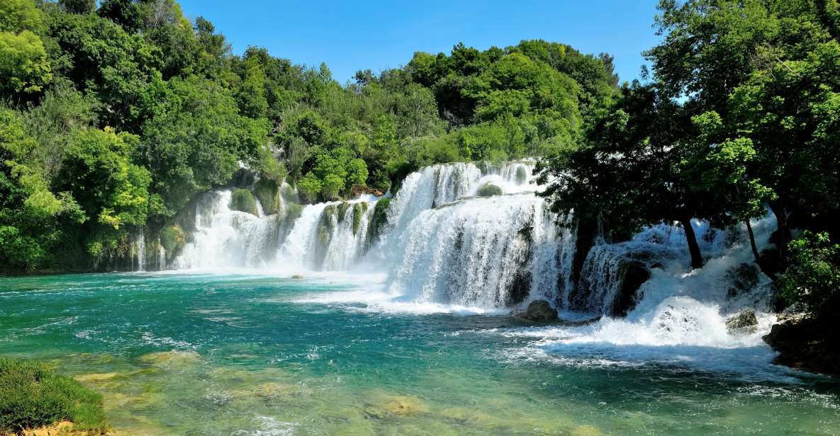 From Omiš: Krka Waterfalls and Trogir Small Group Tour - Live English-Speaking Guide