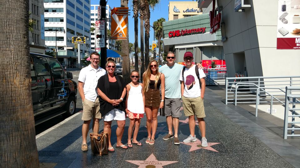 From Orange County: Hollywood and Beverly Hills Van Tour - Experience Highlights