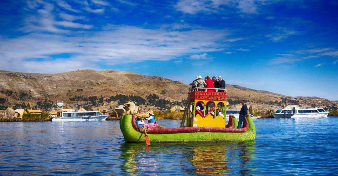 From Puno: Lake Titicaca Two Days(Uros, Taquile and Amantani - Uros Islands Exploration