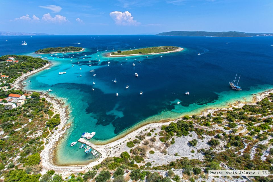 From Split: Blue Lagoon, Trogir and 3 Islands Speedboat Ride - Tour Highlights