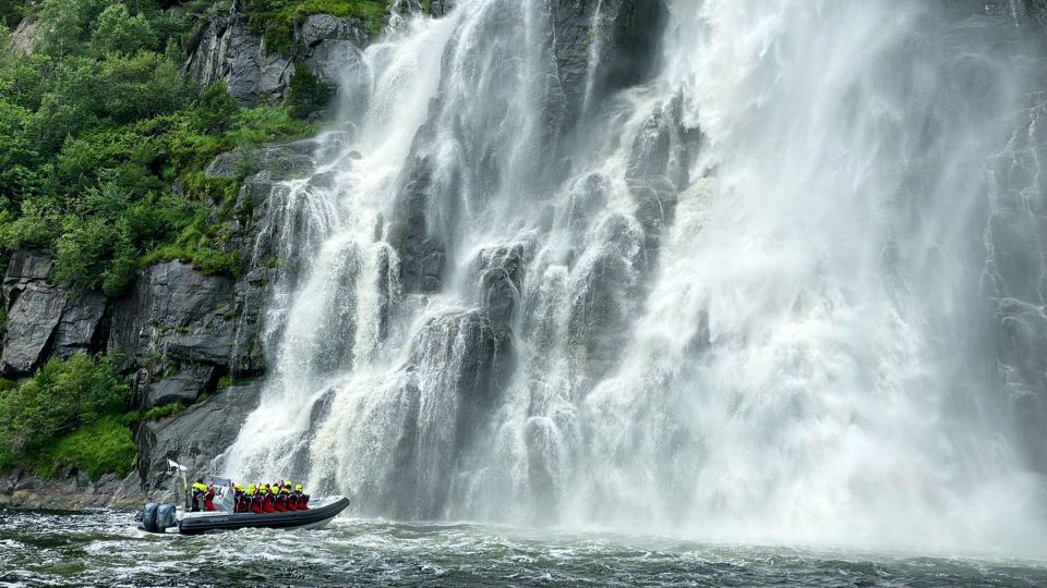 From Stavanger: Lysefjord Sightseeing RIB Boat Tour - Tour Highlights
