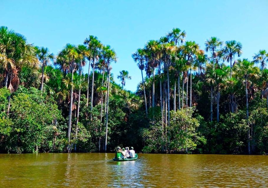 From Tambopata: Sandoval Lake Full Day - Boat Trip and Entrance Fees