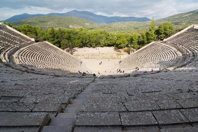 Full Day Tour in Mycenae, Epidaurous and Nafplio With Tesla - Exploring Epidaurus Theatre
