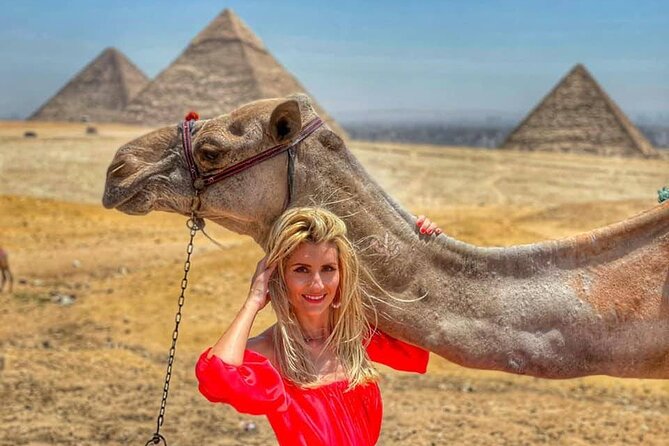 Full Day Tour to Giza Pyramids With Camel Ride and Egyptian Museum in Cairo - Itinerary Details