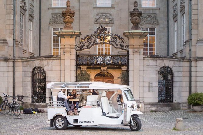 Geneva Highlight and Watch Tour in a Tuk Tuk (electric) - Meeting and Pickup Information