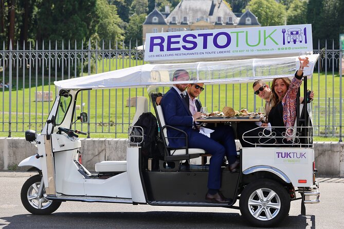 Geneva Wine and Cheese Tour in a TukTuk (electric) - TukTuk Experience