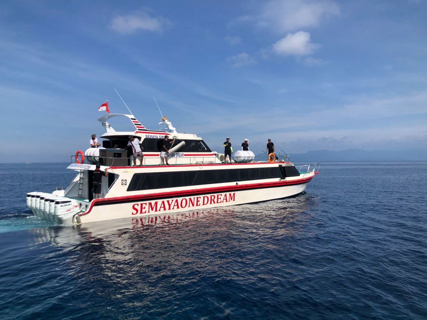 Gili Trawangan/Gili Air/Lombok to Nusa Penida by Speedboat - Speedboat Operator Information