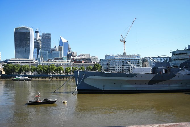 Go On-Board HMS Belfast & See Londons 15 Sights Tour - Maximum 20 Travelers