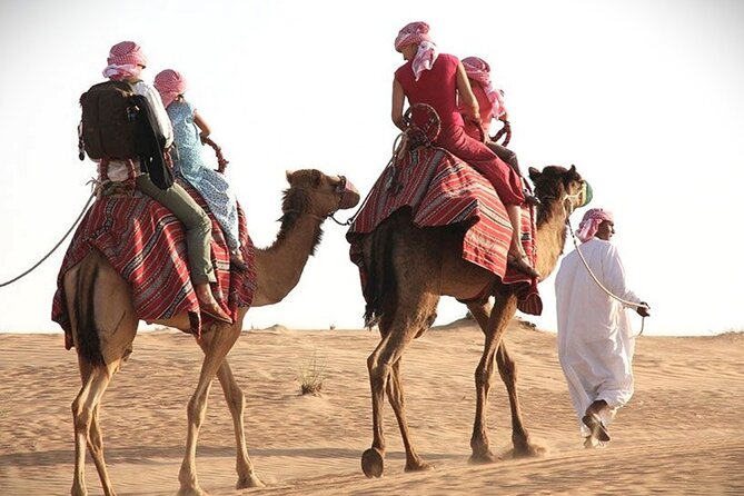 Gold Sunset Desert Safari ,Sand Boarding,Camel Ride,Inland Sea - Experience Highlights