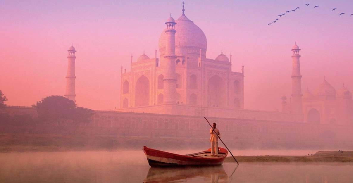 Golden Hour Sunrise at the Taj: A Sunrise Delight in Agra - Capturing the Tajs Full Glory