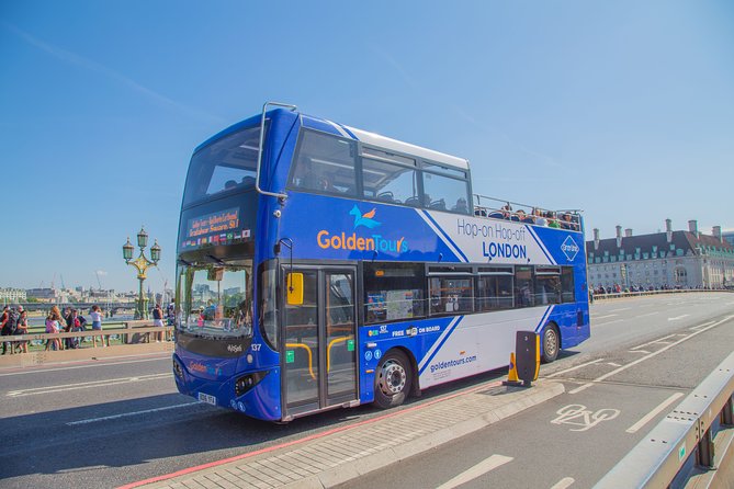 Golden Tours London Hop-On Hop-Off Open Top Sightseeing Bus Tour - Location and Ticket Redemption Details