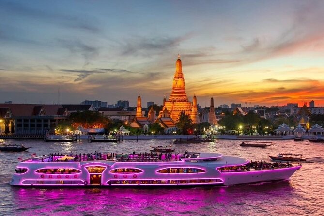 Grand Pearl: Luxury Dinner Cruise at Bangkok With Return Transfer - Pricing and Booking Information