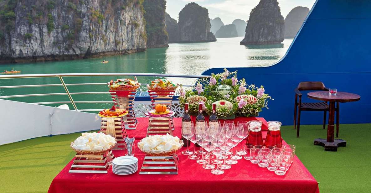 Ha Long Cruise 3 Days 2 Nights Luxury - Exquisite Dining Experiences