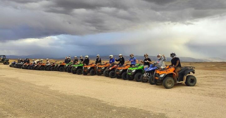 Half Day Quad Biking at Agafay Desert - Location and Scenery