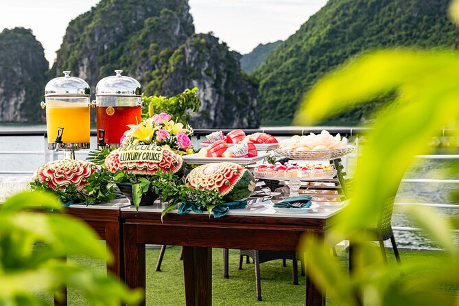 Halong Bay Luxur Cruise Day Trip: Buffet Lunch & Limousine Bus - Logistics