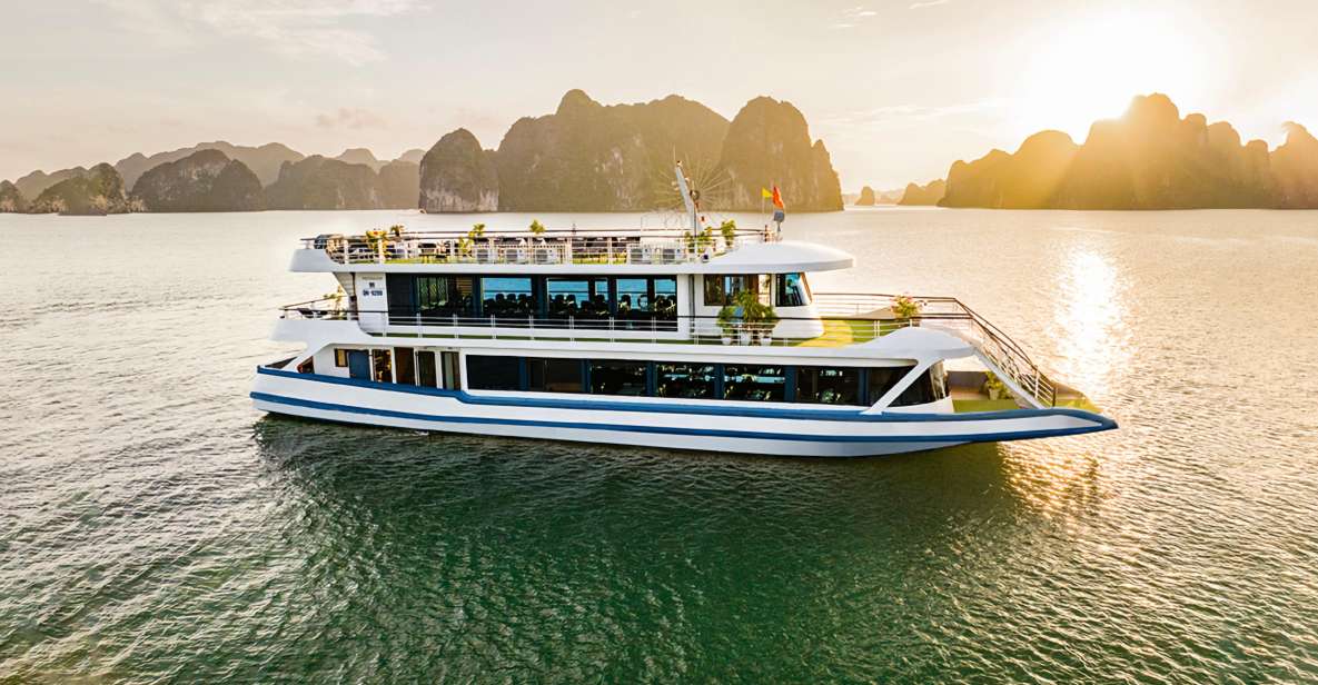 Halong Bay Luxury 5* Cruise With Kayaking & Lunch Buffet - Experience Highlights