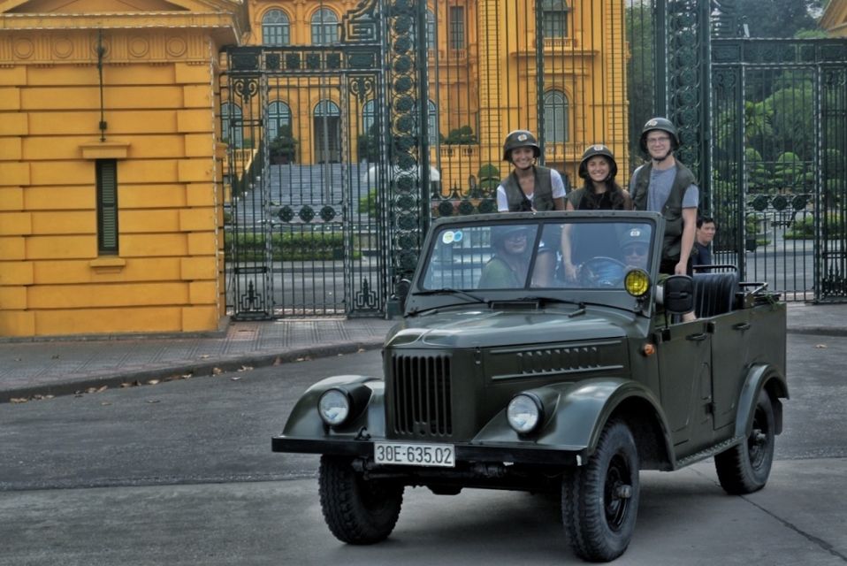 Hanoi: Food, Culture, Sightseeing and Fun – Army Jeep Tour - Booking Information