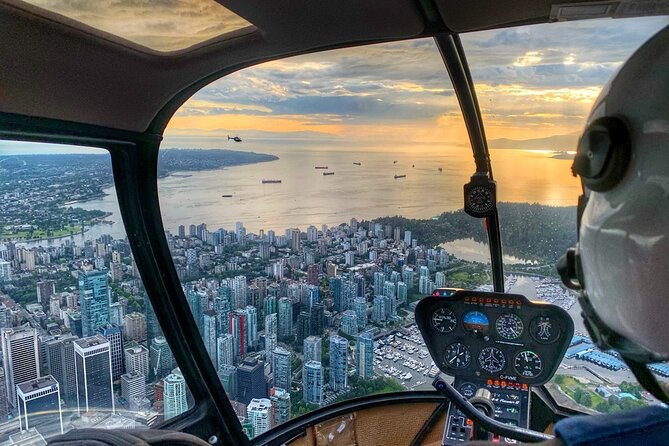 Helicopter Tour of Vancouver City (Depart YPK) - Tour Information