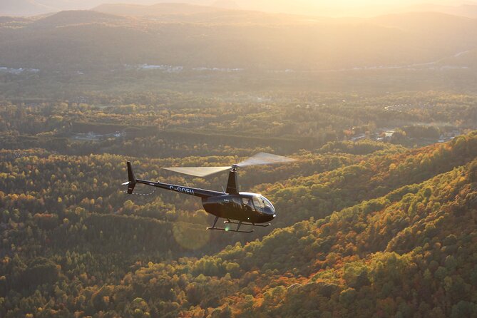 Helicopter Tour Over Mont-Tremblant 70KM ( 20 Min ) - Inclusions