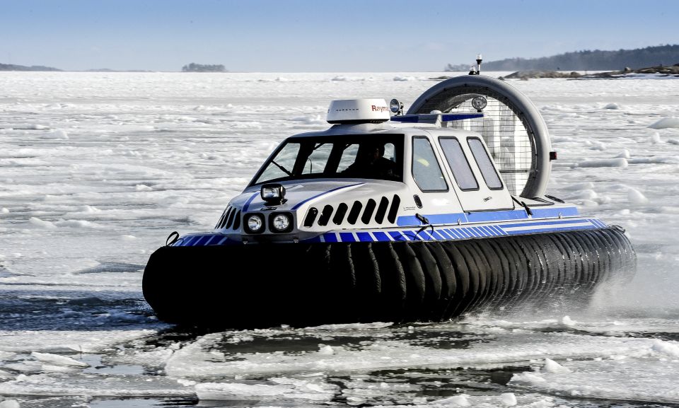 Helsinki: Arctic Hovercraft Experience With Lunch - Experience Highlights