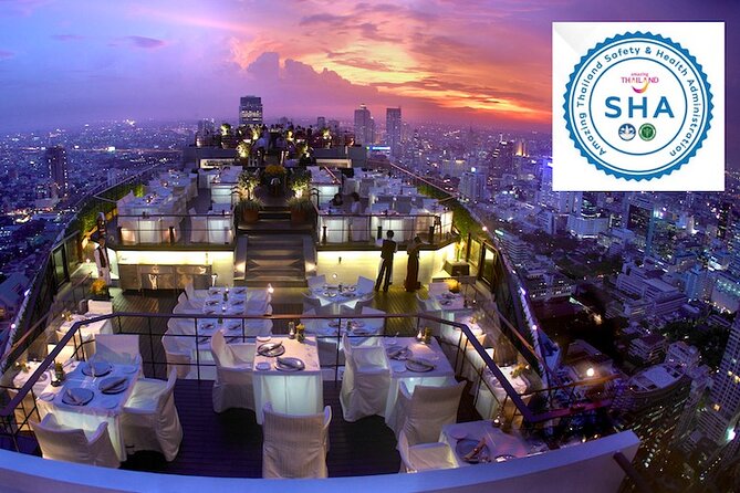 High-End Set Meal With 1-Hour Open Bar at Rooftop Restaurant  - Bangkok - Inclusions