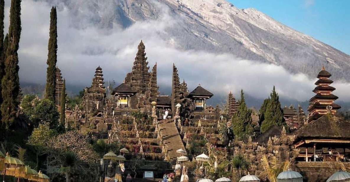 Highlights Besakih Temple, Waterfall, Swing and Rice Terrace - Lush Forests & Mountain Water Experience