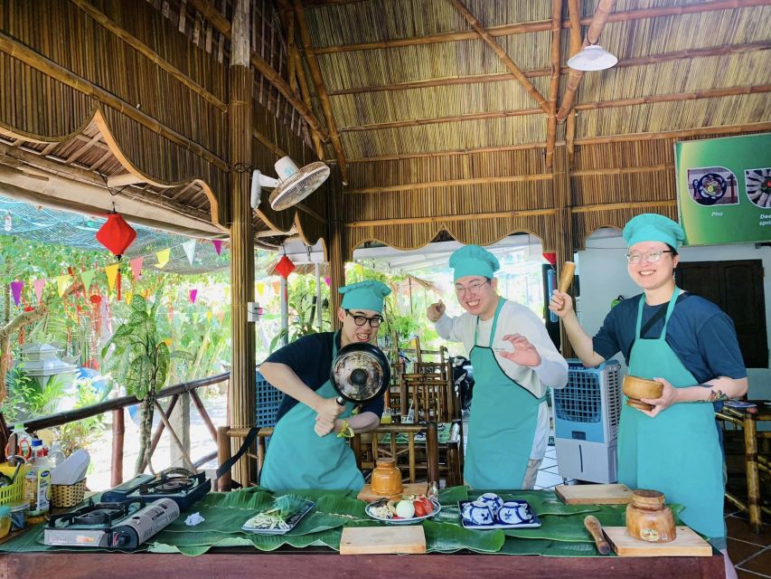 Hoi An/Da Nang: Vegetarian Cooking Class & Basket Boat Ride - Booking Information