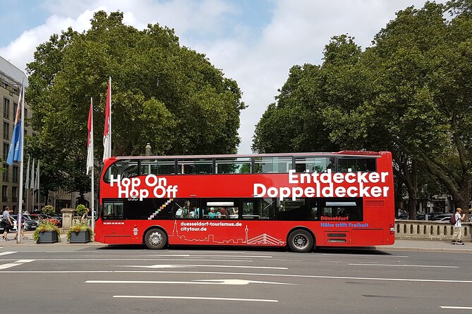 Hop-On Hop-Off Tour in Düsseldorf in a Double-Decker Bus - City Landmarks Covered