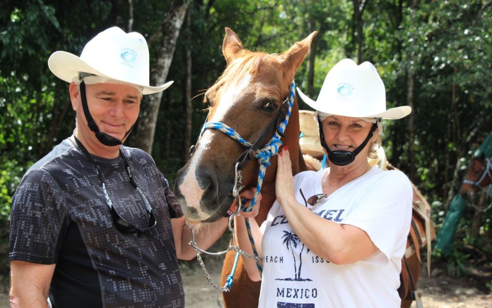 Horseback Riding at Rancho Bonanza and Cenote Swim - Inclusions