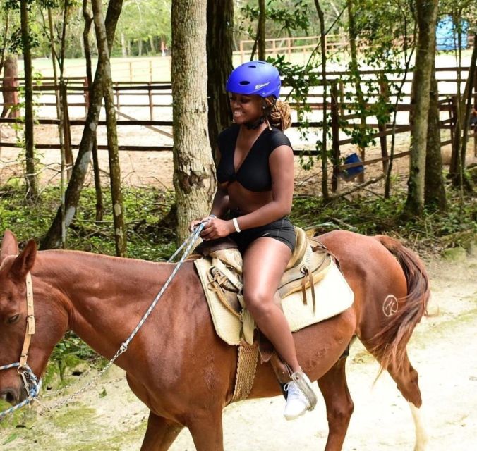 Horseback Riding & ATV Adventure With Ziplines & Cenote - Activity Description