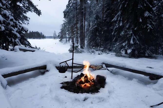 Ice-Fishing in Levi With Making a Finnish Fish Soup - Finnish Fish Soup Recipe