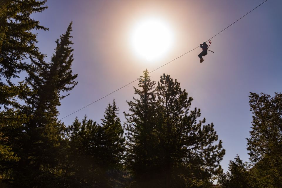 Idaho Springs: Clear Creek Ziplining Experience - Experience Highlights