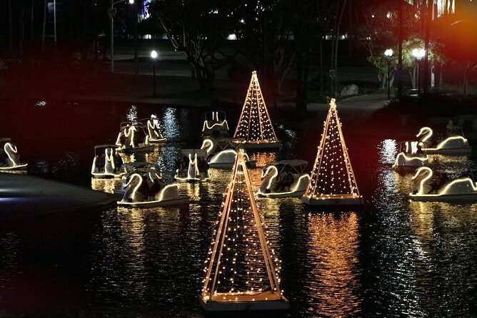 Illuminated Swan Boat Night Ride on Rainbow Lagoon - Pricing and Cancellation Policies