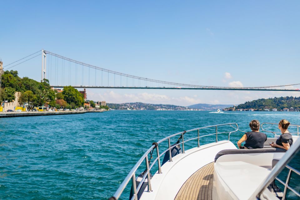 Istanbul: Bosphorus Yacht Cruise With Stopover on Asian Side - Highlights of the Cruise