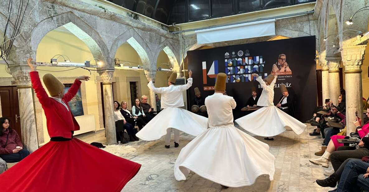 Istanbul: Whirling Dervishes Ceremony and Mevlevi Sema - Spiritual Symbolism in the Whirling