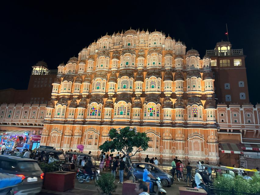 Jaipur: Guided Night Tour With Optional Food Tasting - Highlights