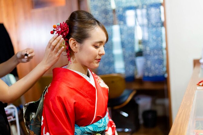 Japanese Traditional Costumes "Kimono" "Yukata" "Ryuso" "Photography Course Hair Set & Point Makeup - Inclusions