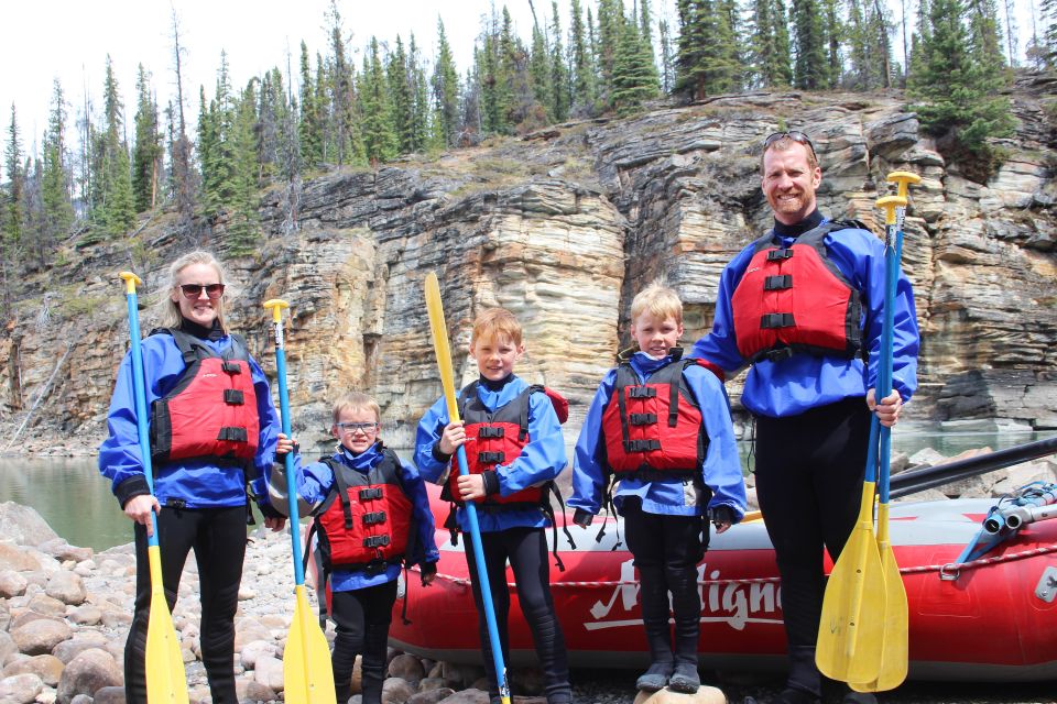 Jasper: Canyon Run Family Whitewater Rafting - Meeting Location & Requirements